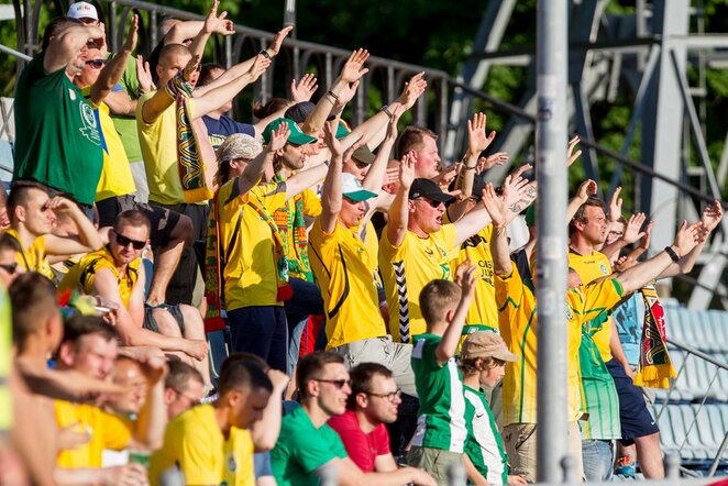 Lietuvos futbolo sirgaliai | Sauliaus Čirbos/LFF.lt nuotr.