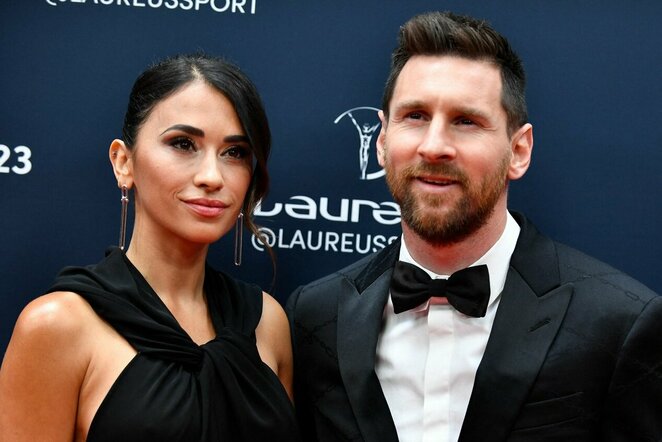 Lionelis Messi su žmona | Scanpix nuotr.