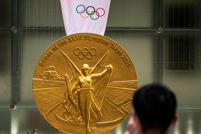 Tokijo olimpiados aukso medalis | Scanpix nuotr.