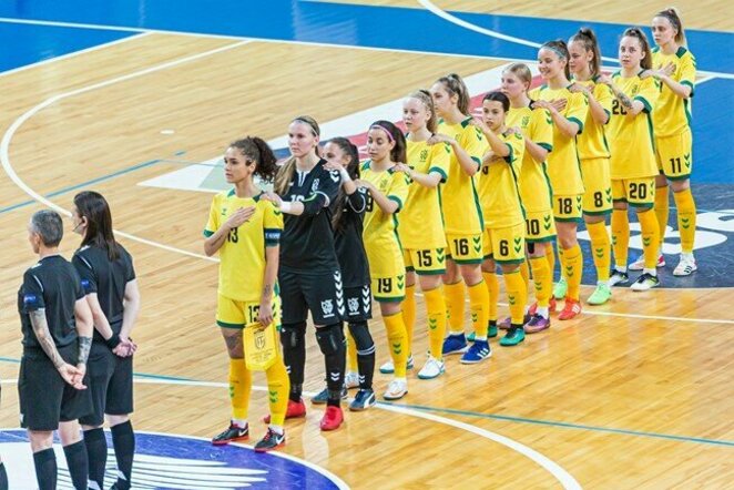 Lietuvos moterų futsal rinktinė | lff.lt nuotr.