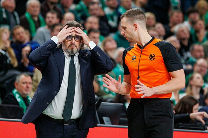 „Žalgiris“ – „Anadolu Efes“ rungtynių akimirka | Eriko Ovčarenko / BNS foto nuotr.