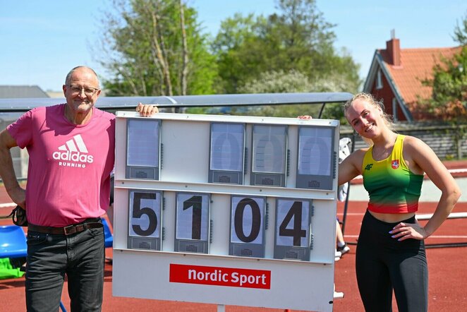 Vaclovas Kidykas ir Paulina Stuglytė | Dariaus Kibirkščio nuotr.