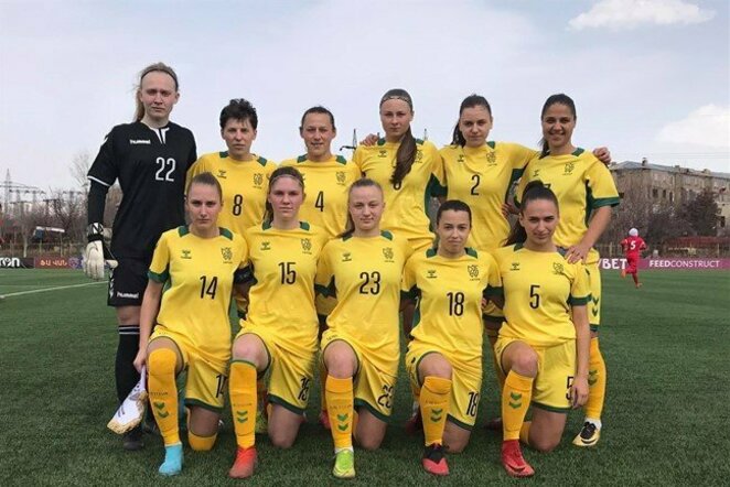 Lietuvos moterų futbolo rinktinė | lff.lt nuotr.