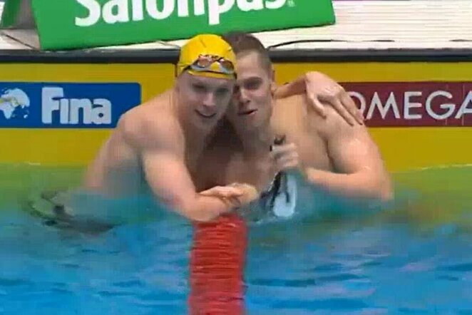 Matthew Satesas ir Danas Rapšys | Organizatorių nuotr.