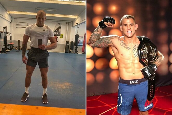 Conoras McGregoras ir Dustinas Poirier | Instagram.com nuotr