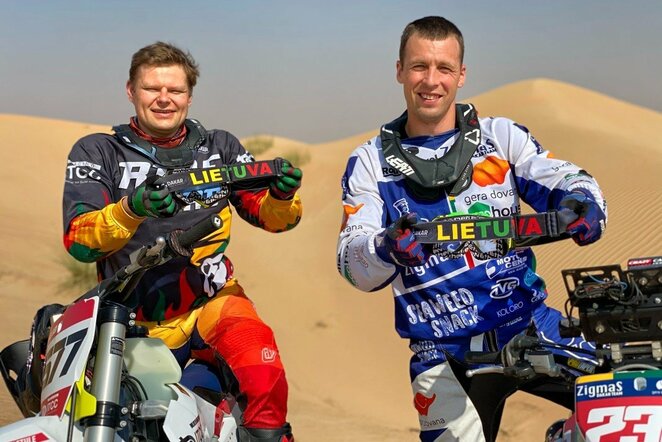 Baja ralio etapas Dubajuje | „Zigmas Dakar Team“ nuotr.