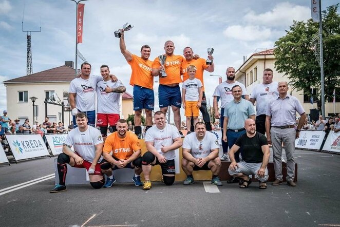 Lietuvos galiūnų čempionato etapas Šilalėje | Organizatorių nuotr.