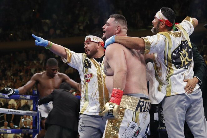 Anthony Joshua prieš Andy Ruizą | Scanpix nuotr.