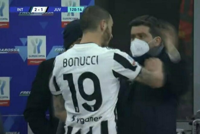 Leonardo Bonucci ir Cristiano Mozzillo | „Twitter“ nuotr.