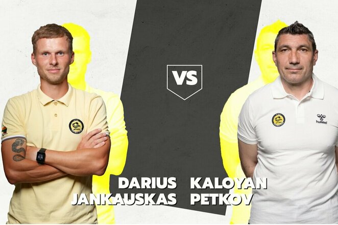 Darius Jankauskas ir Kalojanas Petkovas | fkgintra.lt nuotr.