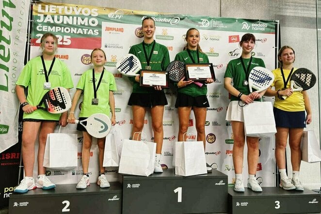 Lietuvos jaunimo padelio čempionatas | Organizatorių nuotr.