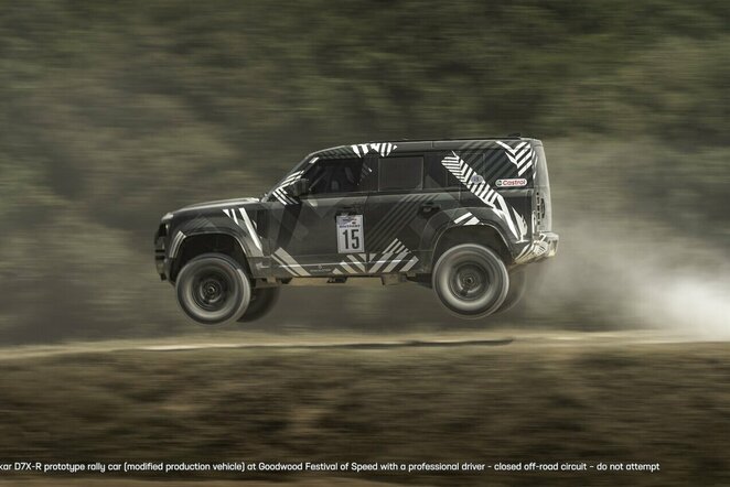 „Defender Dakar D7X-R“ prototipas | Organizatorių nuotr.
