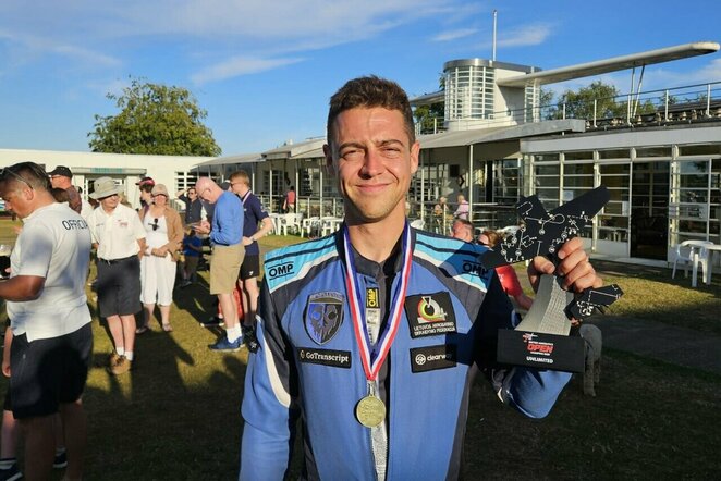 Igoris Lobanovas tapo „British Open“ akrobatinio skraidymo čempionu | Organizatorių nuotr.