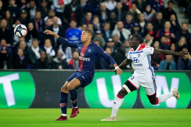 PSG – „Lyon“ rungtynių akimirka  | Scanpix nuotr.