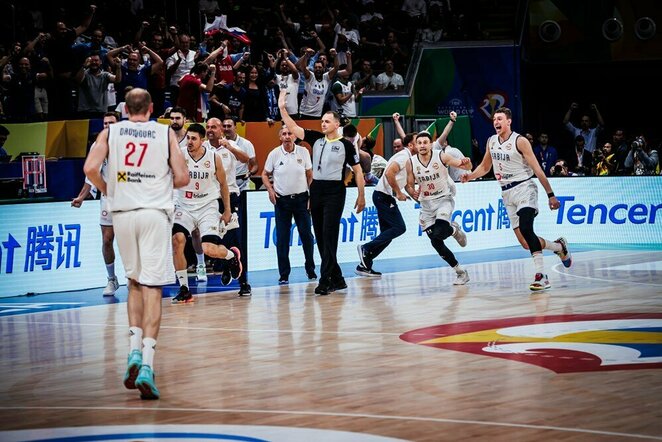 Serbijos triumfas | FIBA nuotr.