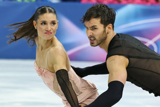 Laurence Fournier Beaudry ir Guillaume'as Cizeronas | Scanpix nuotr.