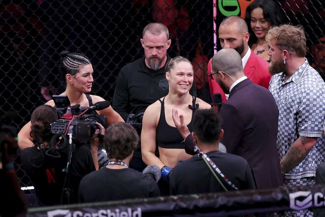 Ronda Rousey – Gina Carano | EPA nuotr.