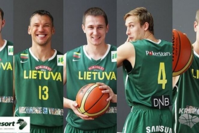 Naujoji Lietuvos vyrų krepšinio rinktinės apranga | Tomo Tumalovičiaus nuotr.