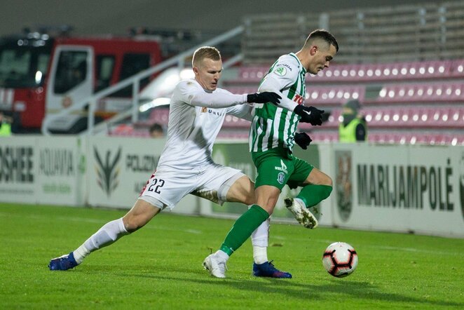 „Sūduvos“ ir „Žalgirio“ rungtynės Mariaus Vizbaro / BNS foto nuotr.