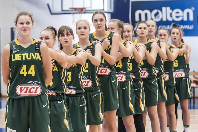 Lietuvos 16-mečių merginų krepšinio rinktinė | FIBA nuotr.
