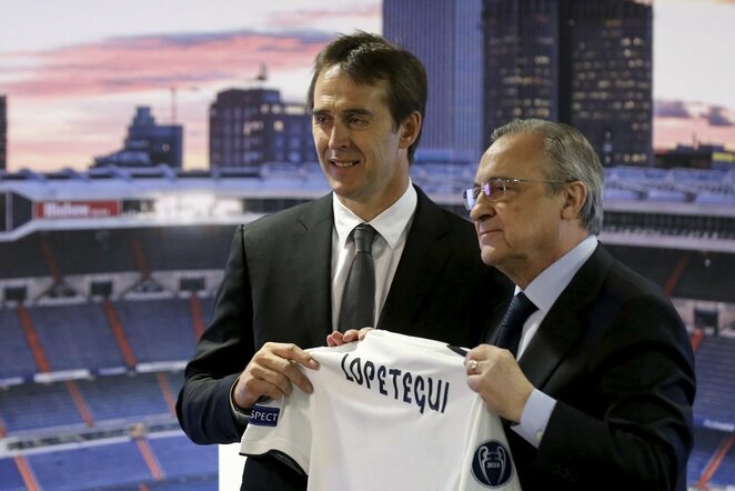 Madrido „Real“ pristatė naująjį trenerį Juleną Lopetegui | Scanpix nuotr.