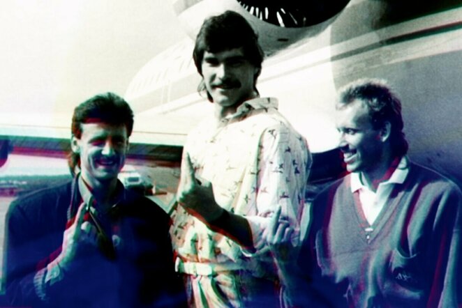 Sergejus Jovaiša, Arvydas Sabonis ir Rimas Kurtinaitis | Organizatorių nuotr.