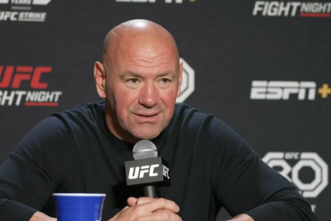 Dana White'as | Organizatorių nuotr.