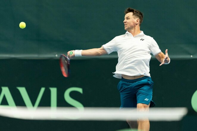 Ričardas Berankis prieš Sabą Purtseladzę | Sauliaus Čirbos nuotr.