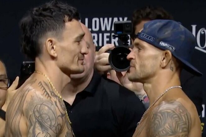 Maxas Holloway ir Dustinas Poirier | „Stop“ kadras
