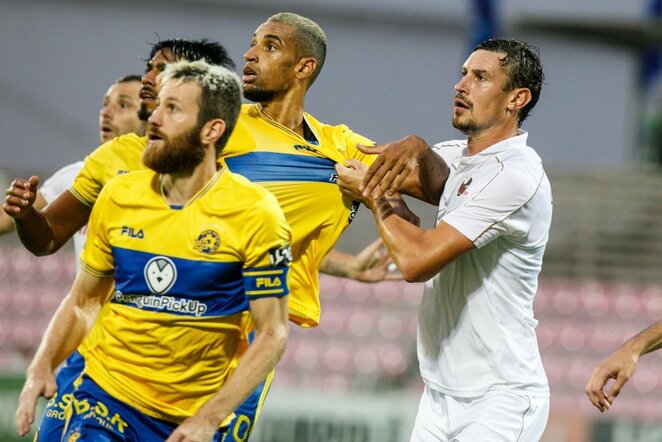 „Sūduvos“ ir „Maccabi“ rungtynės | Eriko Ovčarenko / BNS foto nuotr.