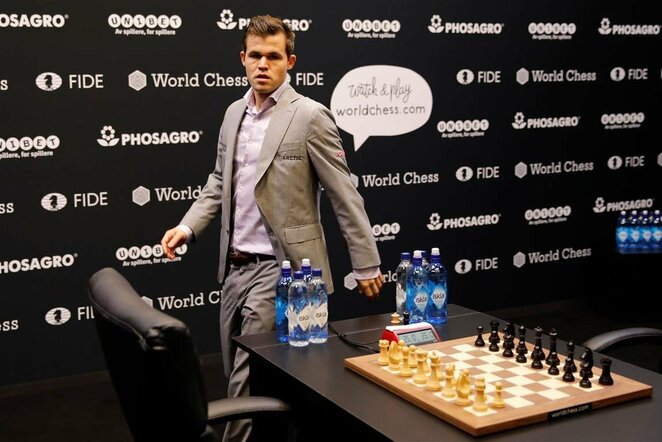 Magnusas Carlsenas prieš Fabiano Caruaną | Scanpix nuotr.