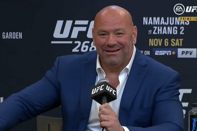 Dana White'as | Youtube.com nuotr.