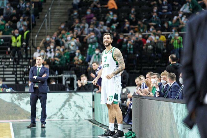 „Žalgirio“ – „Anadolu Efes“ rungtynių akimirka | Sportas.lt/Tito Pacausko nuotr.