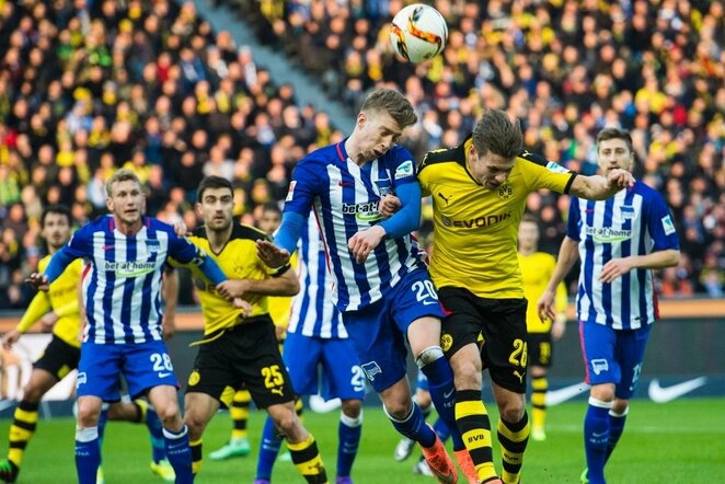 „Hertha“ ir „Borussia“ rungtynės | Scanpix nuotr.