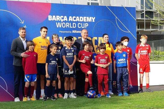 Klaipėdoje – „Barca Academy“ stovyklos, planuose – ir akademijos padalinys | Organizatorių nuotr.