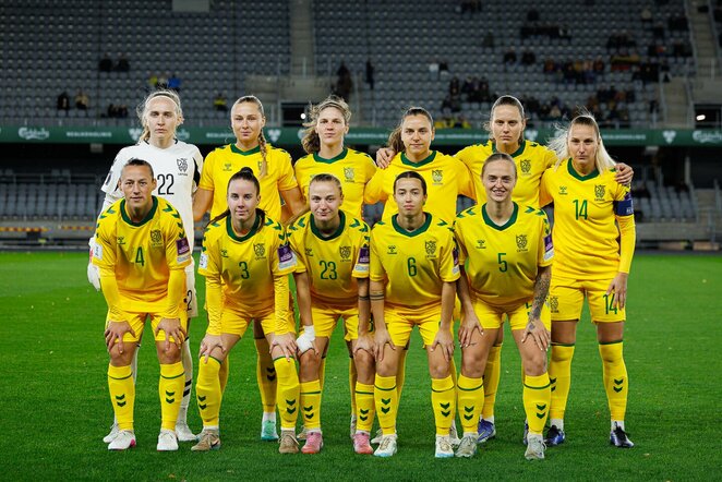 Lietuvos moterų futbolo rinktinė | Organizatorių nuotr.
