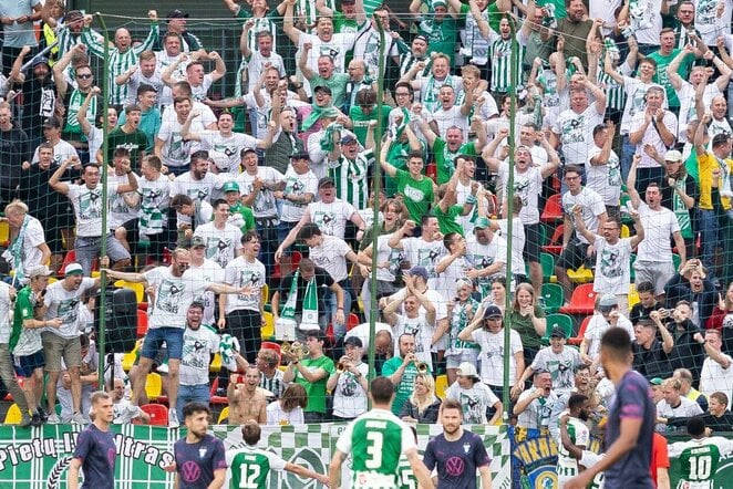 „Žalgiris“ – „Malmo“ rungtynių akimirka | Luko Balandžio / BNS foto nuotr.