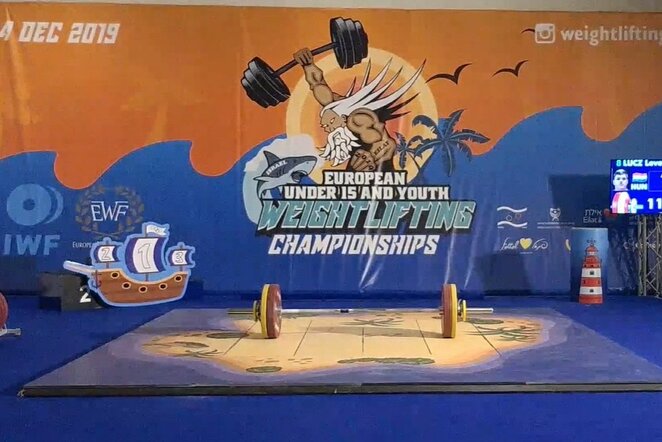 Europos jaunučių sunkiosios atletikos čempionatas | Youtube.com nuotr.