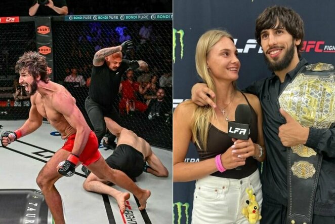 Davidas Allachverdijevas ir Dajana Jastremska | Instagram.com nuotr