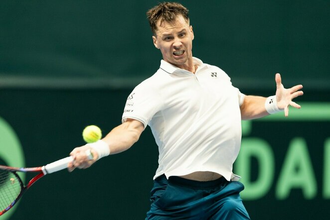 Ričardas Berankis prieš Zurą Tkemaladzę | Sauliaus Čirbos nuotr.