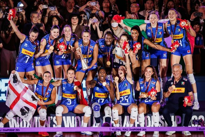 Italijos moterų tinklinio rinktinė | FIVB nuotr.