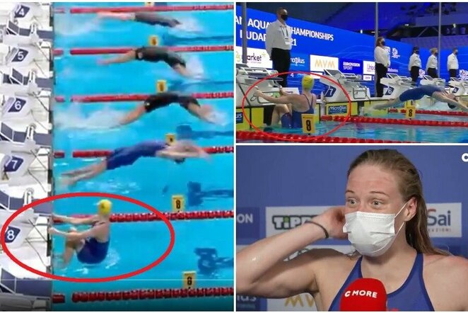 Europos čempionate teko iš naujo plaukti finalą | „Twitter“ nuotr.