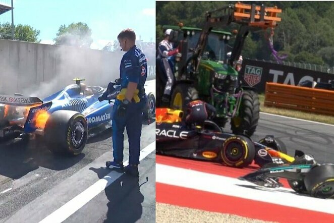 Austrijos GP lenktynės | „Stop“ kadras