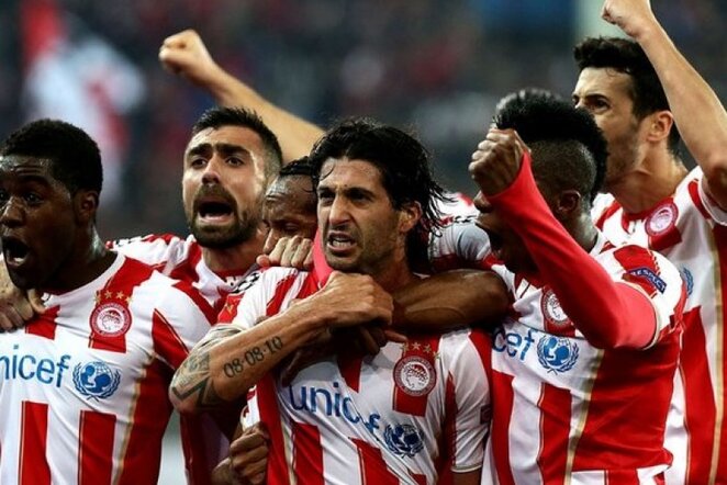 „Olympiacos“ dar kartą tapo Graikijos čempionais | AFP/Scanpix nuotr.