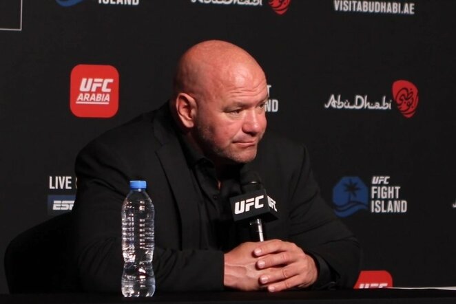 Dana White'as | Youtube.com nuotr.