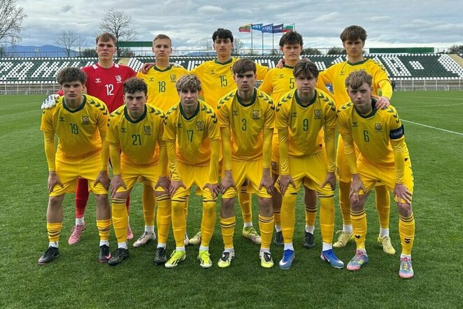 Lietuvos U-17 futbolo rinktinė | lff.lt nuotr.