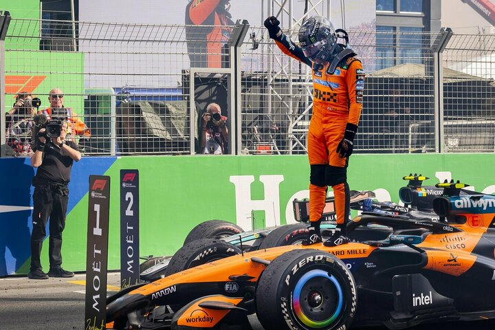 Lando Norrisas | EPA nuotr.