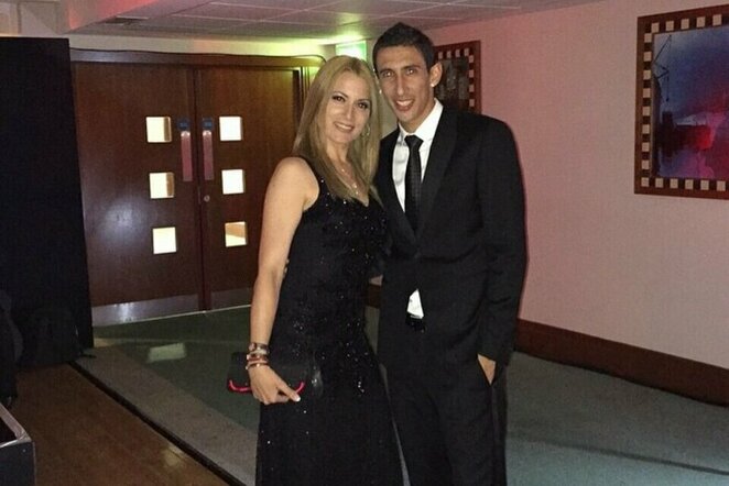 Jorgelina Cardoso ir Angelis Di Maria | Instagram.com nuotr