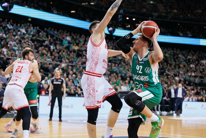 „Žalgiris“ – „Rytas“ rungtynių akimirka | Eriko Ovčarenko / BNS foto nuotr.