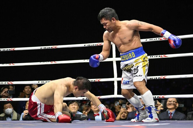 D.K.Yoo ir Manny Pacquiao | Scanpix nuotr.